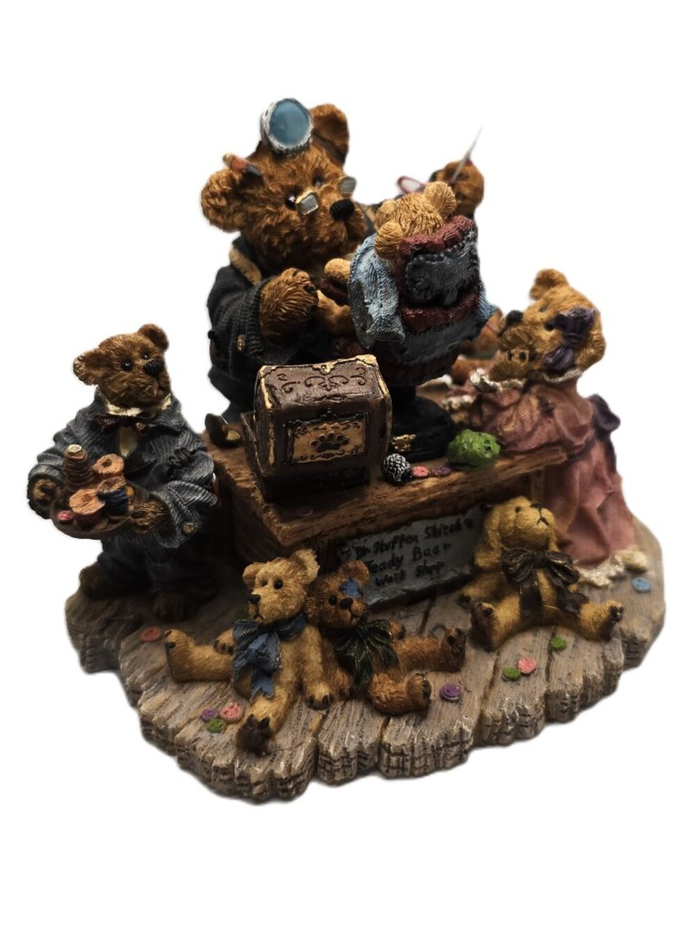 Boyds Bears Dr Stuffenstitch w/Helpers Bearstone 2007 Limited Edition 1710